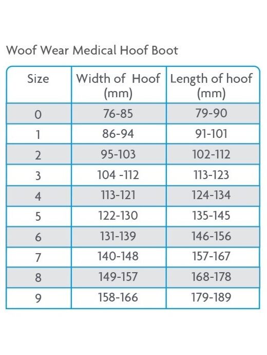 WOOF Medical Hoof Bootsメディカル・フーフブーツ 4個 サイズ6