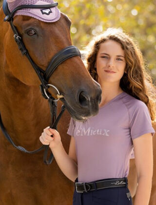 Lemieux Luxe T Shirt Musk Griggs Equestrian